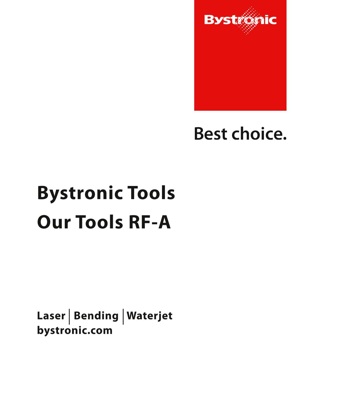 Bystronic Type Tools